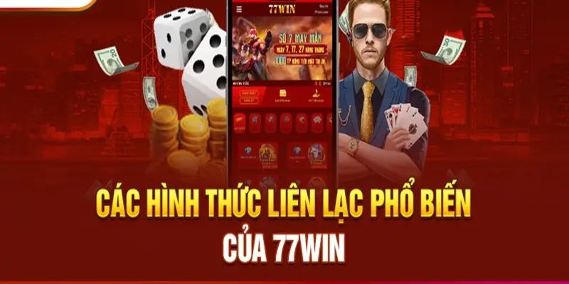 Liên hệ 77Win thông qua chat trực tiếp ngay tại trang game 